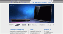 Desktop Screenshot of precisiontrading.com